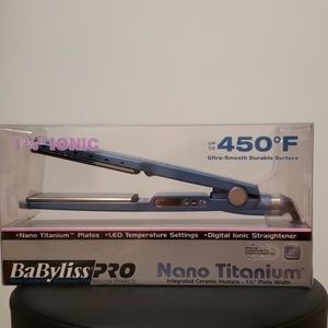BaByliss pro nano titanium 1 3/4 hair straightener